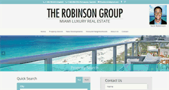 Desktop Screenshot of miamirobinsongroup.com